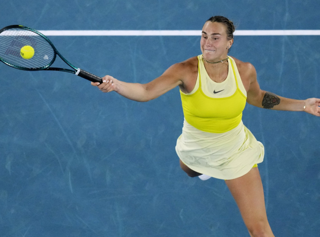 Beloruska teniserka Arina Sabalenka u polufinalu turnira u Majamiju