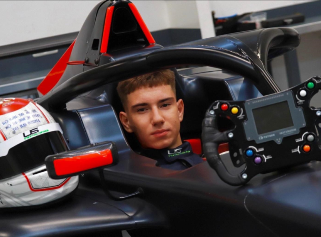 Mladi srpski automobilista Andrija Kostić debitovao u Formuli 3