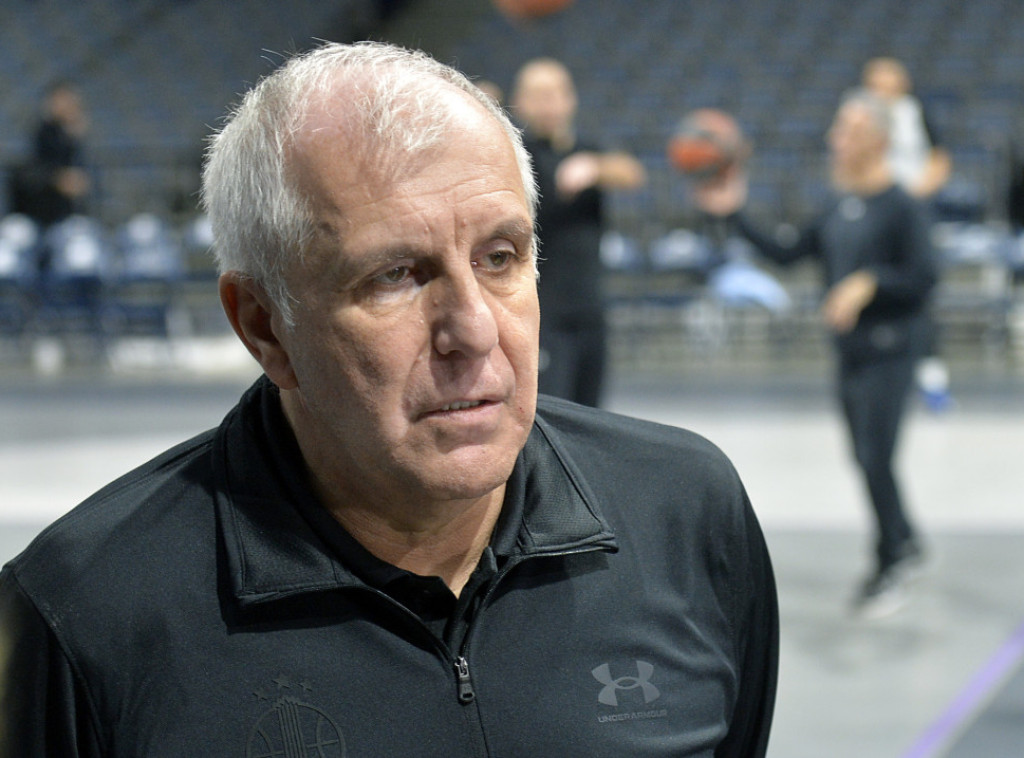 Željko Obradović: Ova nedelja ključna za Partizan, moramo da reagujemo posle poraza od Efesa