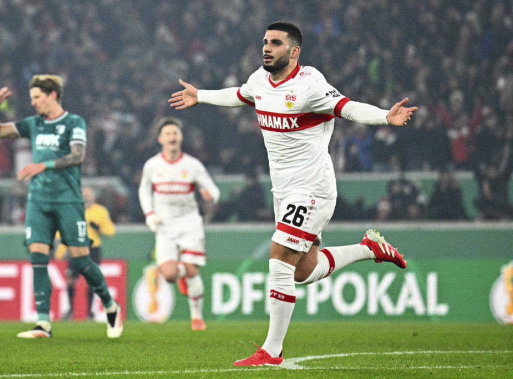 Fudbaleri Štutgarta savladali Augsburg i izborili plasman u polufinale Kupa Nemačke