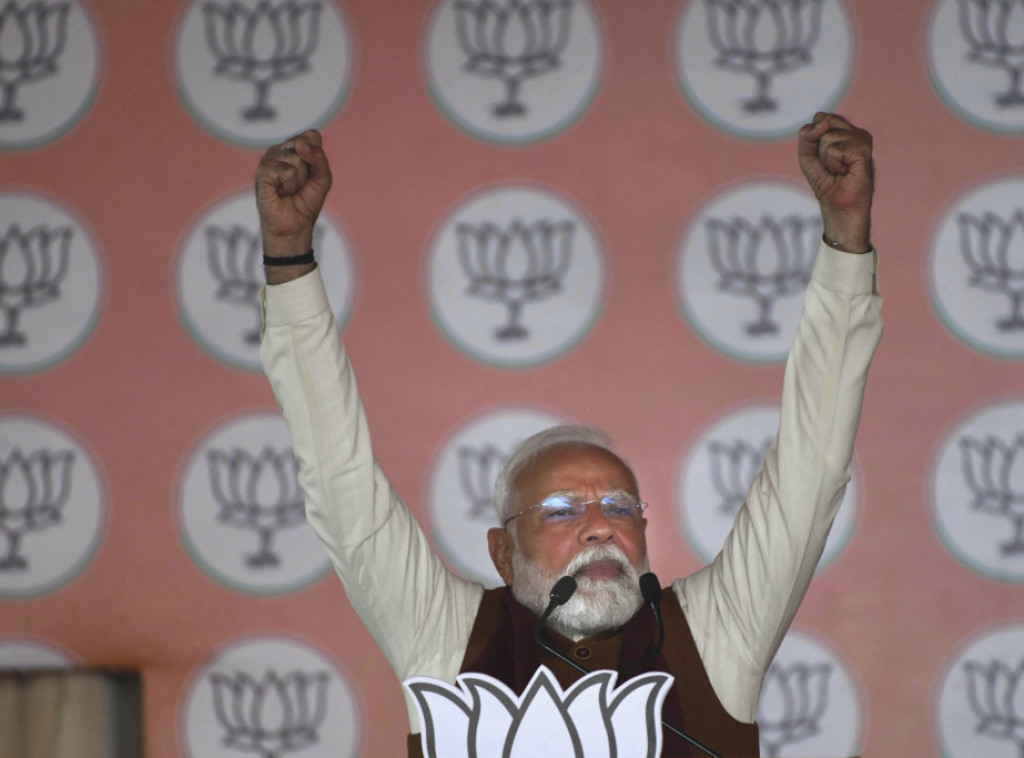 Stranka indijskog premijera Modija očekuje pobedu na izborima u Nju Delhiju