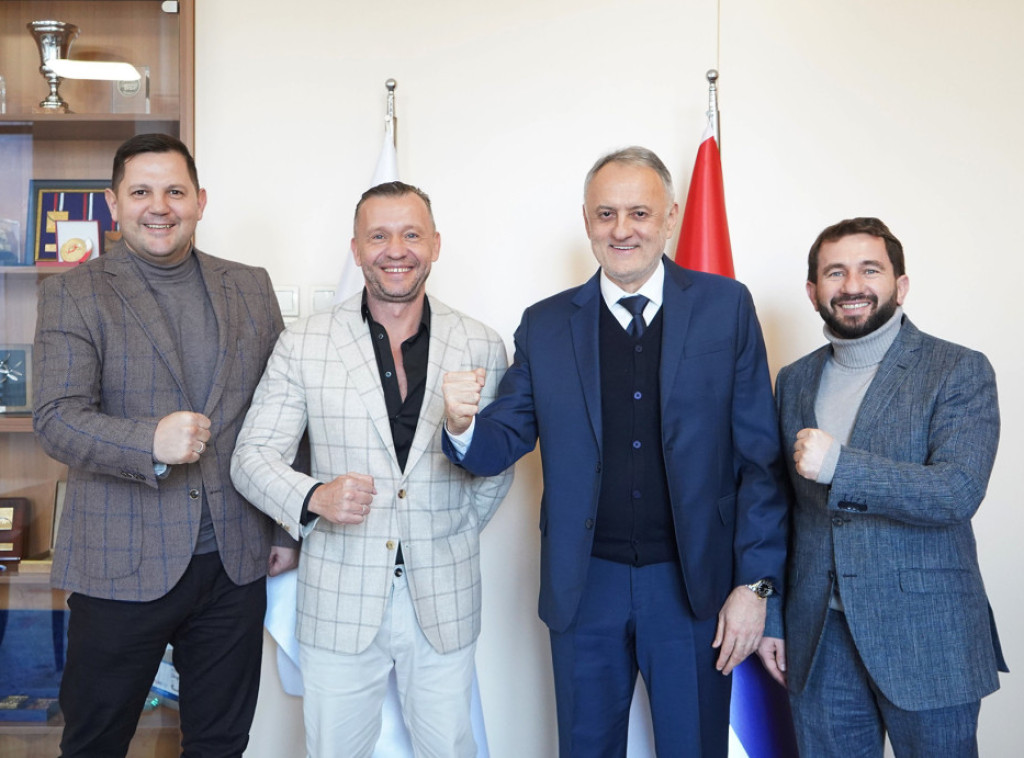 Delegacija BSS na čelu sa predsednikom Borovčaninom kod ministra sporta Gajića