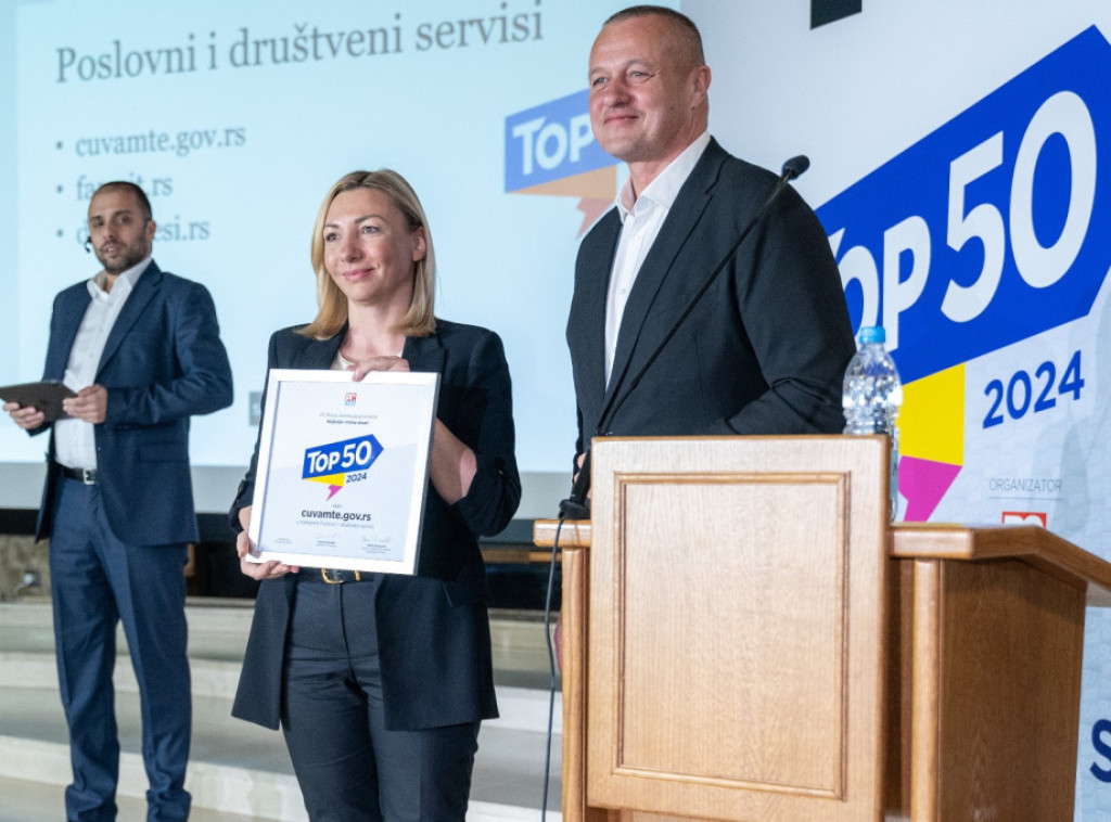 Platforma za prevenciju nasilja "Čuvam te" dobila priznanje TOP 50