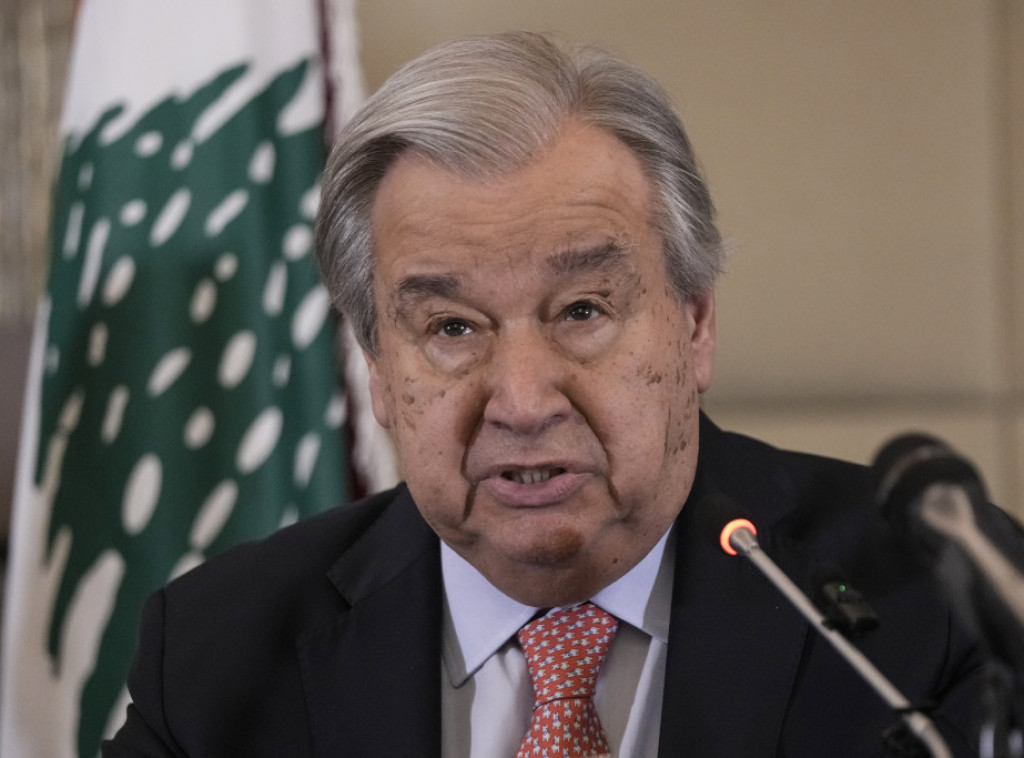 Gutereš pozvao na mere ka sprovođenju rešenja o dve države, Izraela i Palestine