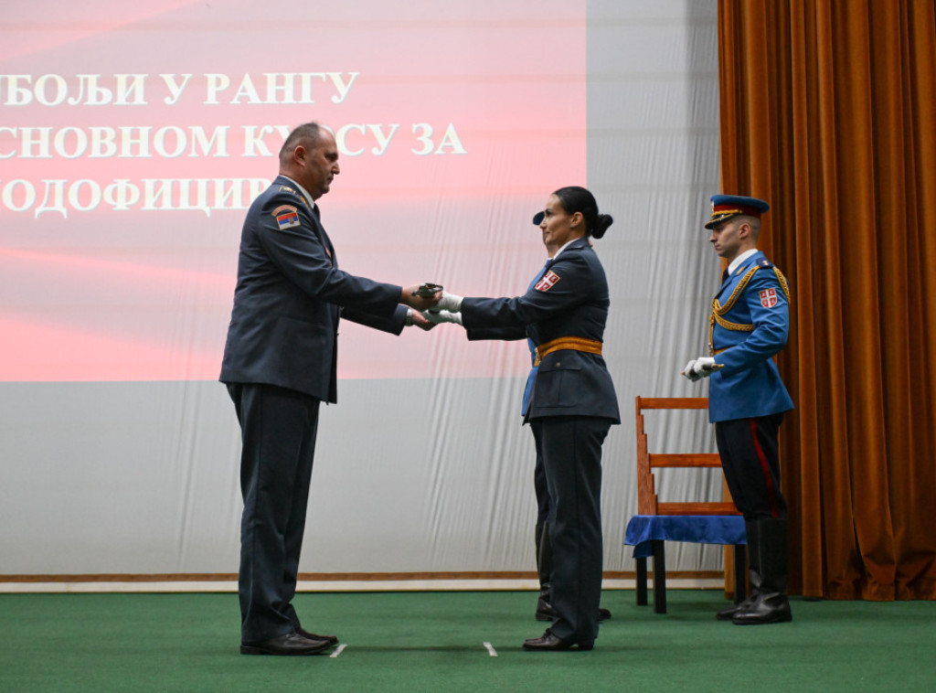 Održana svečanost povodom prijema 108 podoficira u profesionalnu vojnu službu