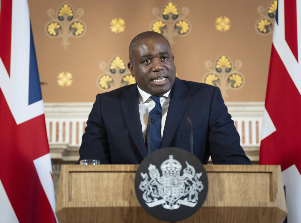 Dejvid Lami: SAD i Britanija saglasne da Zelenski mora da učestvuje u mirovnim pregovorima