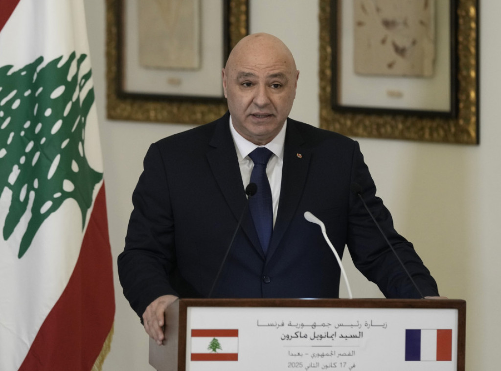 Libanski predsednik traži podršku Francuske i SAD za povlačenje Izraela