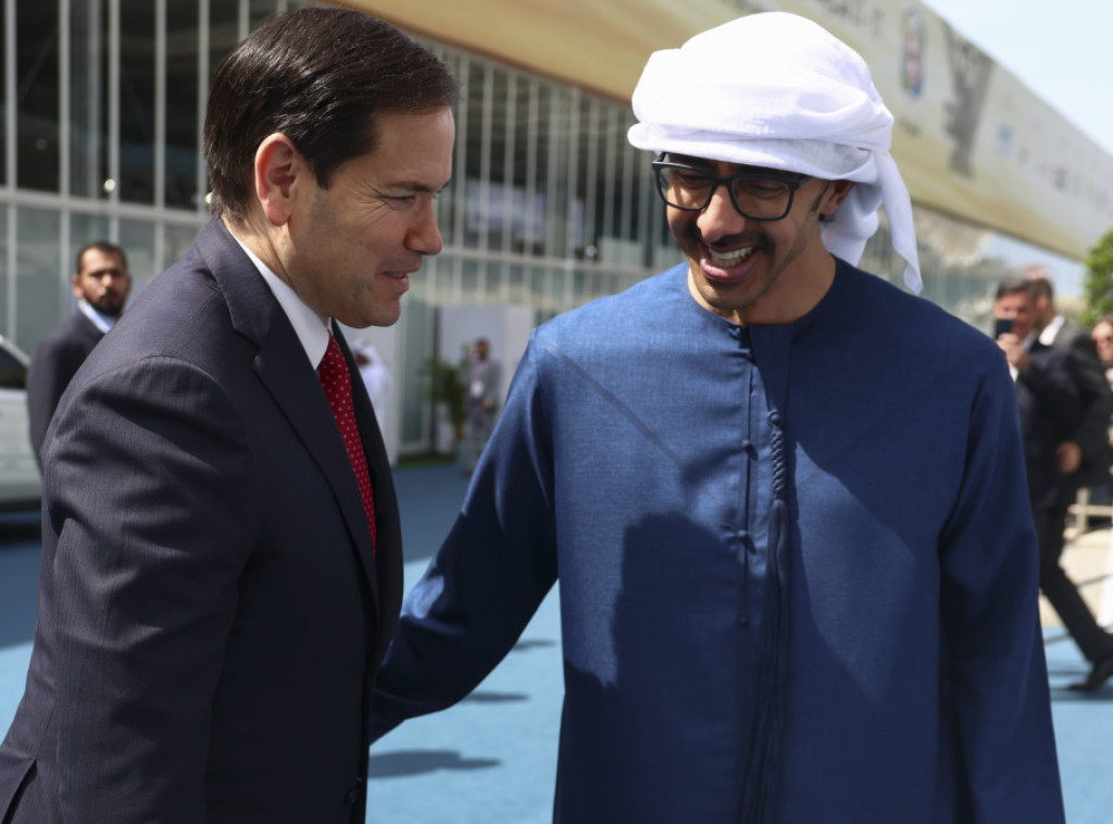 Al Nahjan rekao Rubiju da UAE odbacuju predlog o raseljavanju Palestinaca
