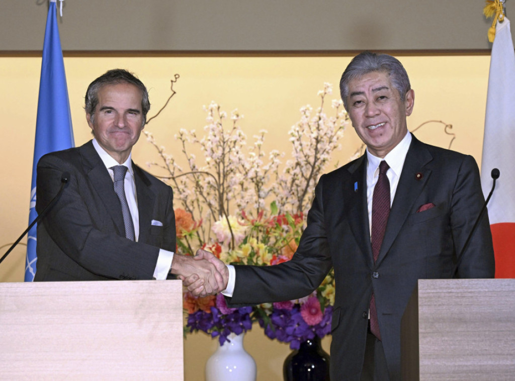 Šef IAEA Rafael Grosi posetio nuklearku Fukušima