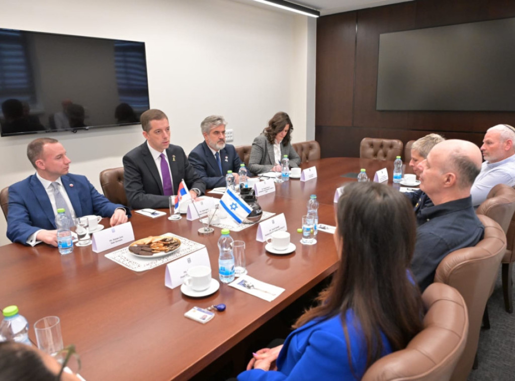 Đurić razgovarao sa predsednikom Kneseta: Poseta Izraelu doprineće čvršćim odnosima dve zemlje