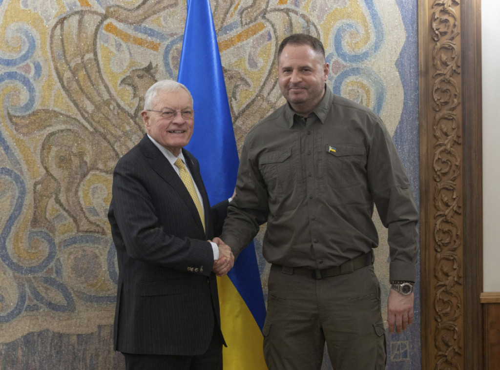 Jermak na sastanku sa Kelogom: Ključni princip je "ništa o Ukrajini bez Ukrajine"