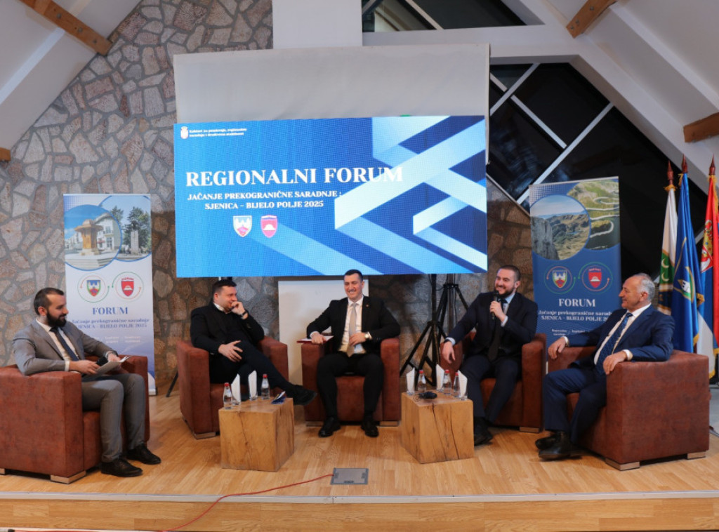 U Sjenici održan Regionalni forum Jačanje prekogranične saradnje Sjenica - Bijelo Polje