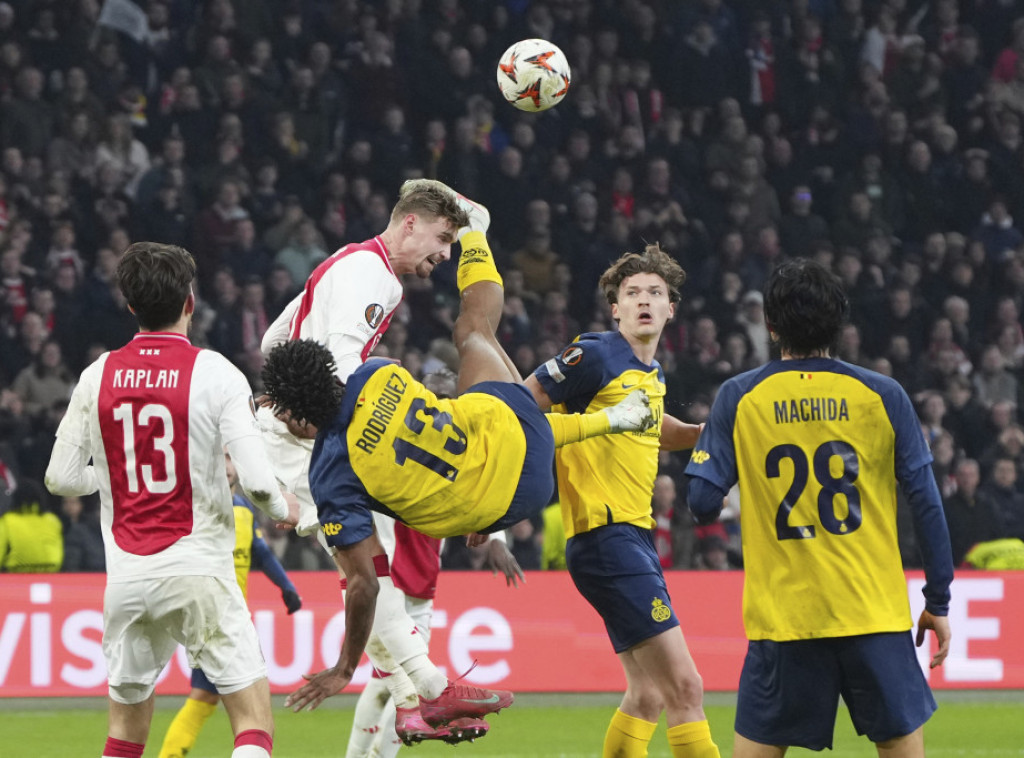 Ajaks, Fenerbahče, Real Sosijedad i Viktorija Plzen u osmini finala Lige Evrope