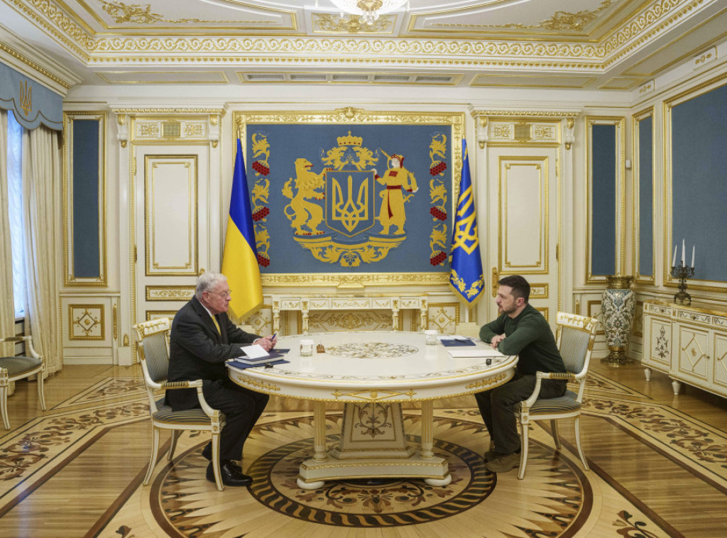 Zelenski obavestio predsednika Francuske i Finske o razgovoru sa Kelogom