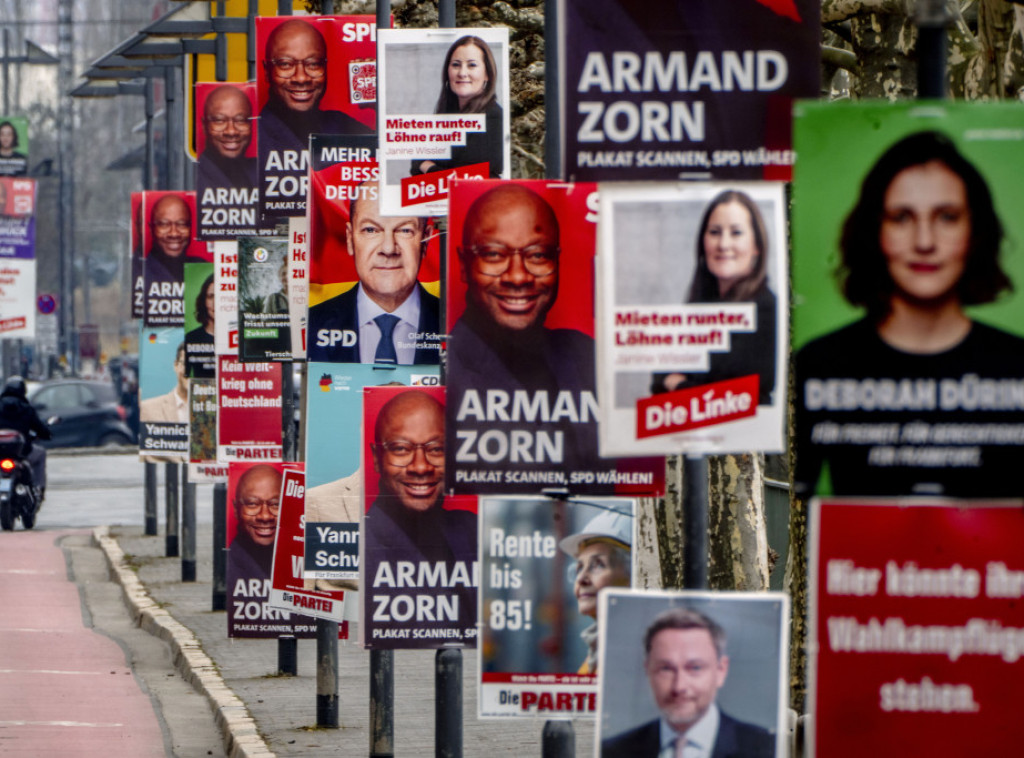 Anketa: Nekoliko dana pred izbore u Nemačkoj CDU ispod granice od 30 odsto podrške