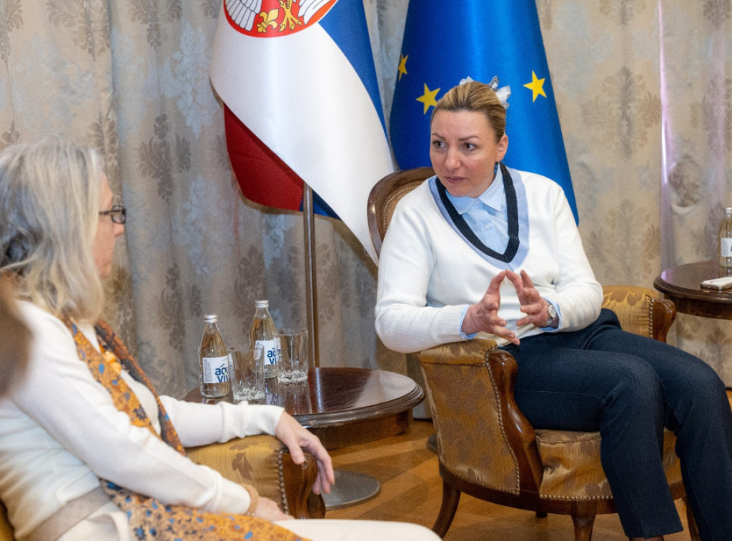 Macura razgovarala sa ambasadorkom Švajcarske u Srbiji