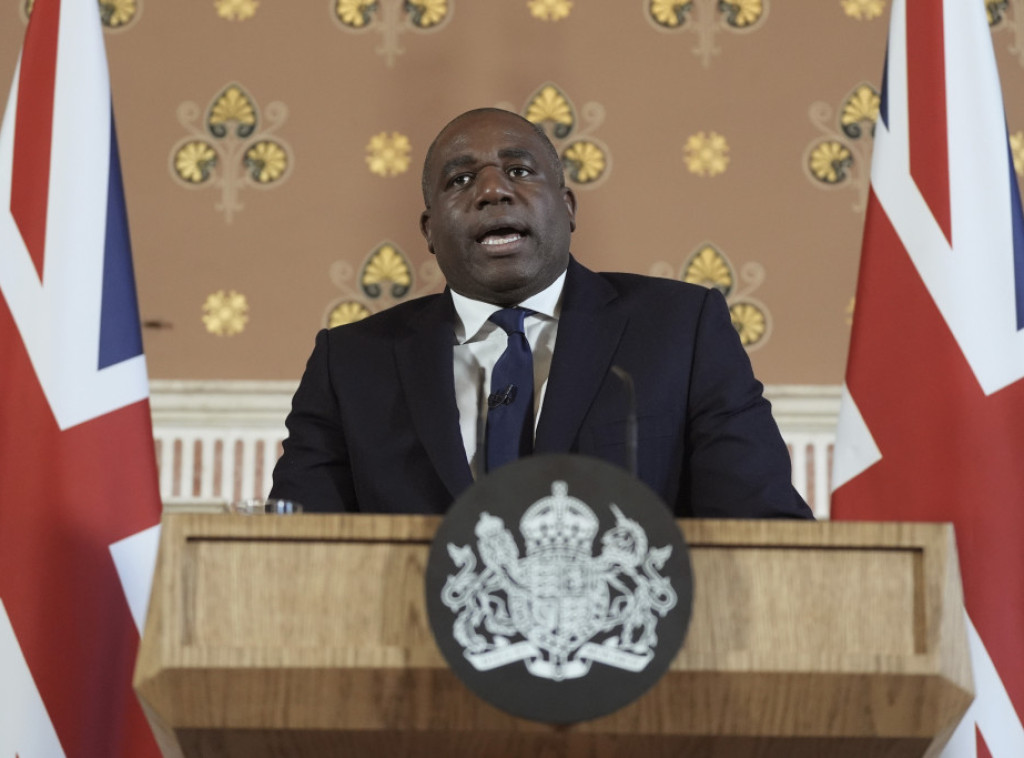 Dejvid Lami: Sutra objavljujem novi paket sankcija Rusiji, najveći od početka sukoba