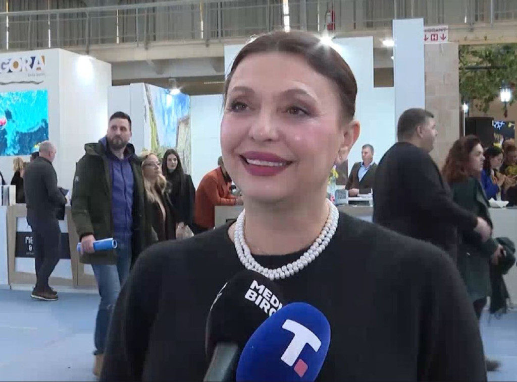 Simonida Kordić: Za sedam meseci u Crnoj Gori  zabeležen rast broja posetilaca za oko 4,5 odsto