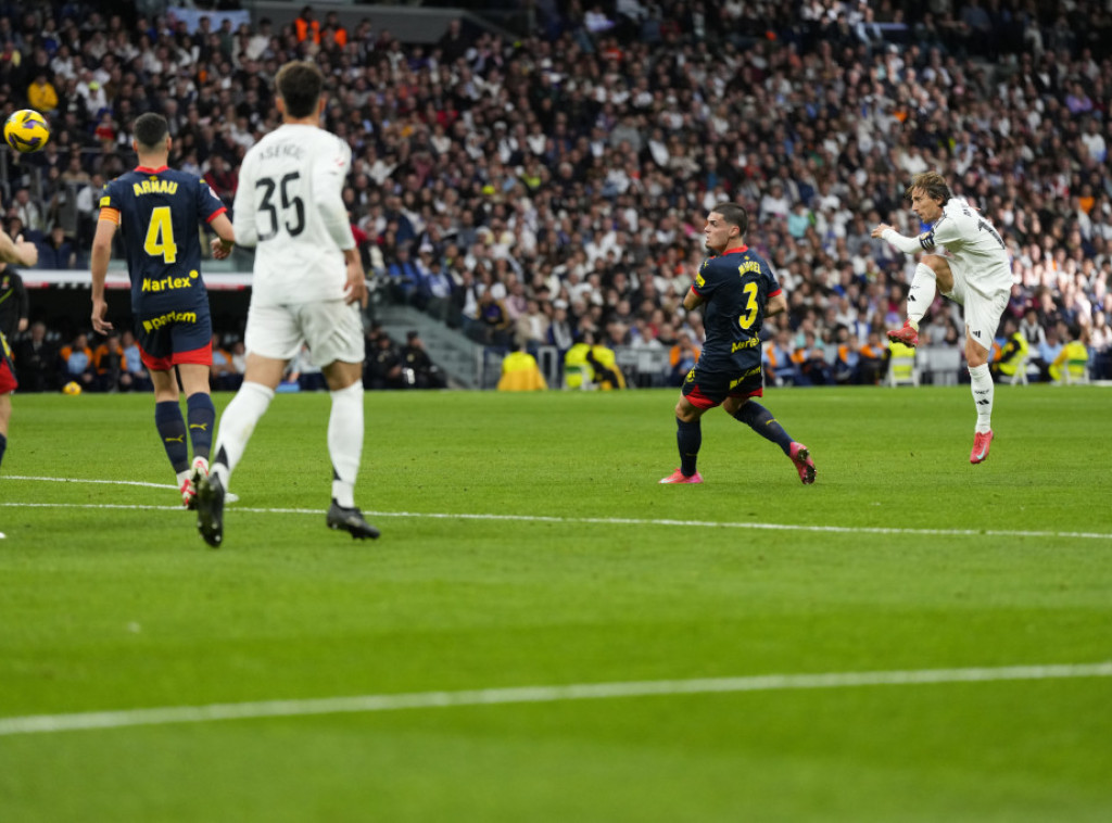 Fudbaleri Real Madrida pobedili Đironu u 25. kolu španske lige