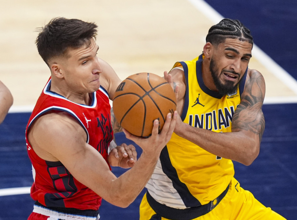 Srpski košarkaš Bogdan Bogdanović postigao 11 poena u porazu LA Klipersa od Indijane