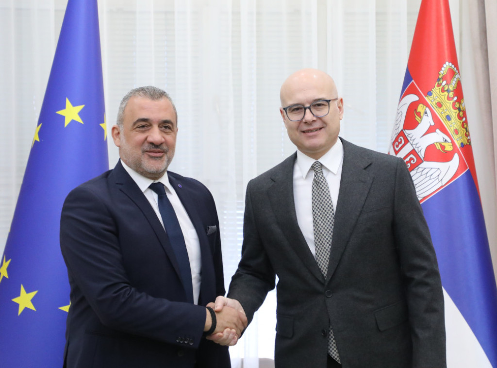 Vucevic, Fourlas discuss reform processes, Serbia's progress on EU path