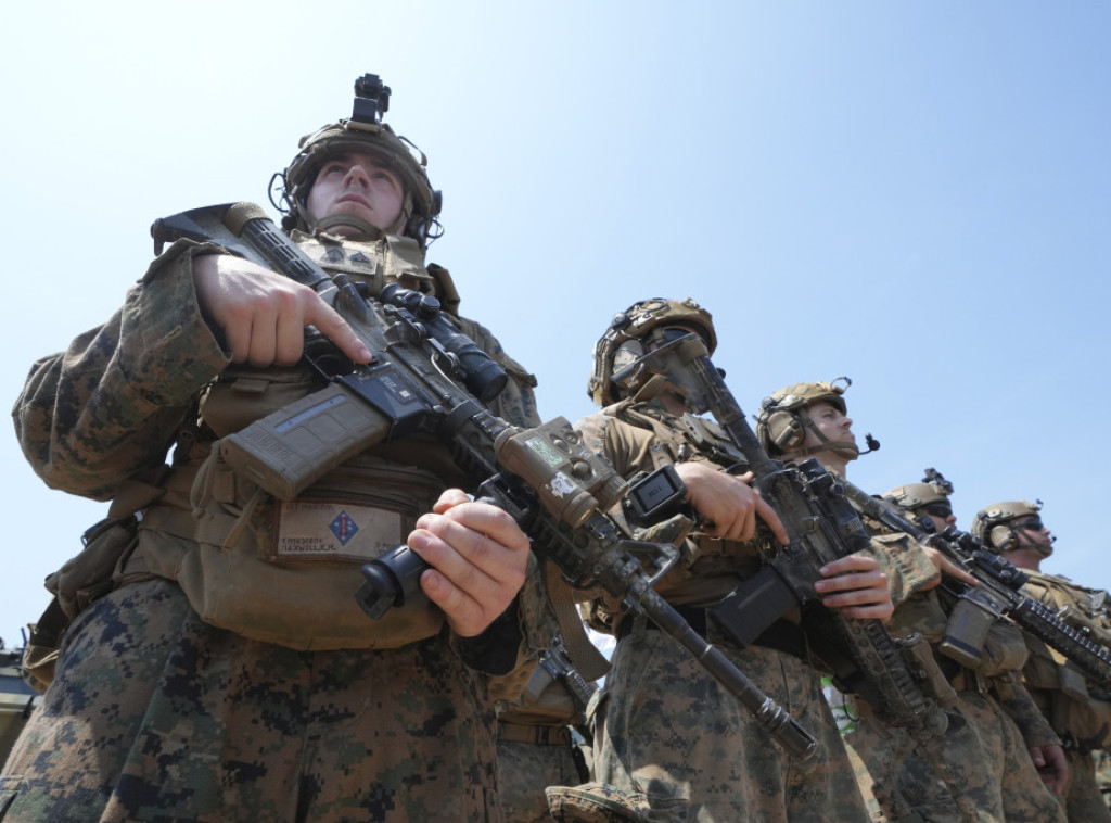 Marinci Južne Koreje učestvuju u multinacionalnim vojnim vežbama na Tajlandu