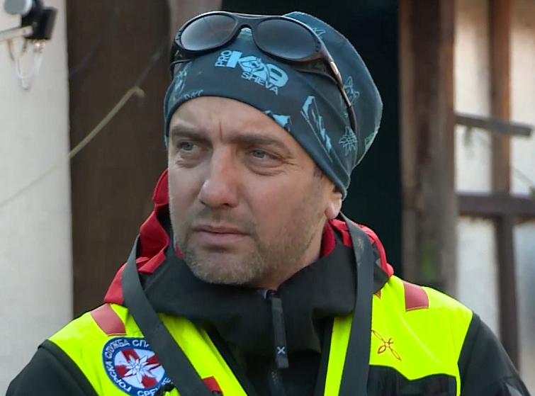 Spasilac Dejan Ševčević: Dunju smo našli pored potočića, imala je dosta promrzlina