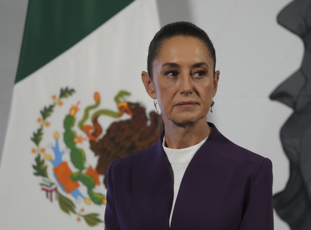 Predsednica Meksika najavila uzvratne carine na uvoz robe iz SAD