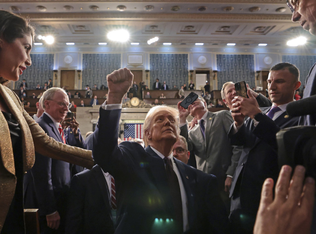 Anketa: Oko 76 odsto Amerikanaca odobrava Trampovo obraćanje Kongresu