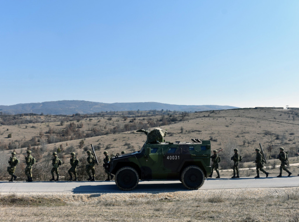 Taktička obuka kadeta u pešadijskim jedinicama Vojske Srbije ove nedelje