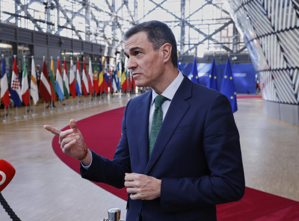 Španski premijer Sančez dao apsolutnu podršku Ukrajini, pozvao EU da ne potcenjuje sebe