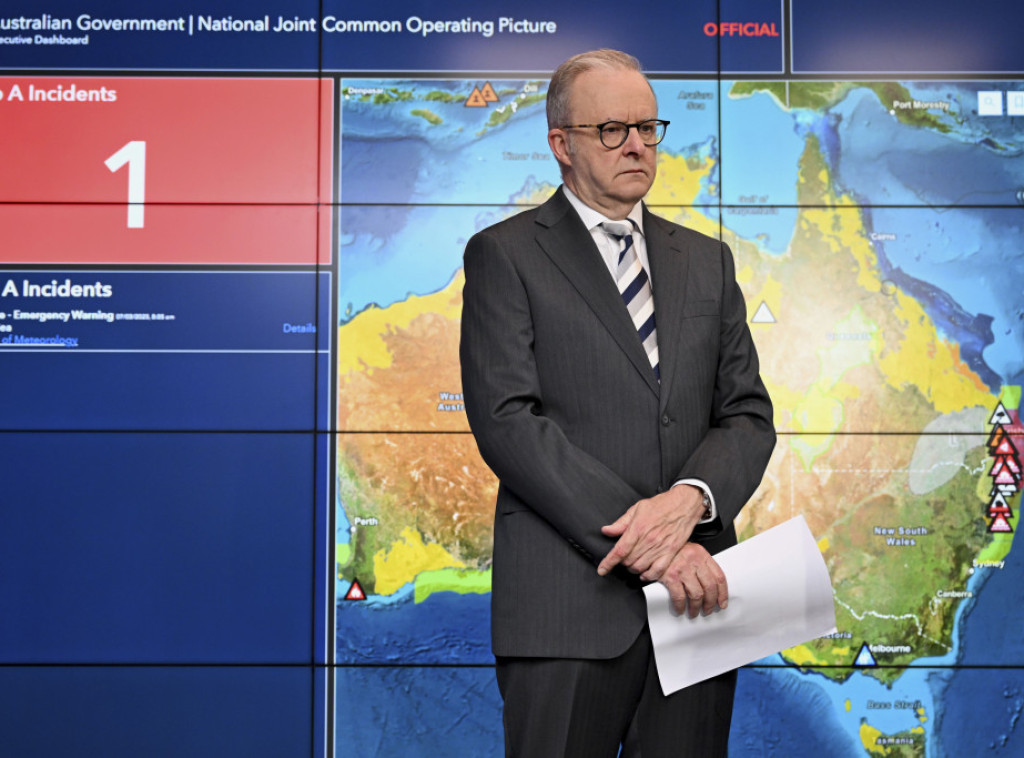 Premijer Australije: Neće biti izbora u aprilu zbog nadolazećeg ciklona