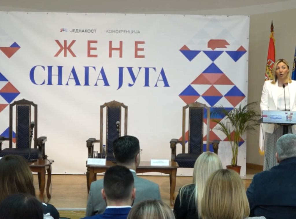 Konferencija "Žene-Snaga juga": 40 odsto žena na mestima u Vladi, položaj žena bolji