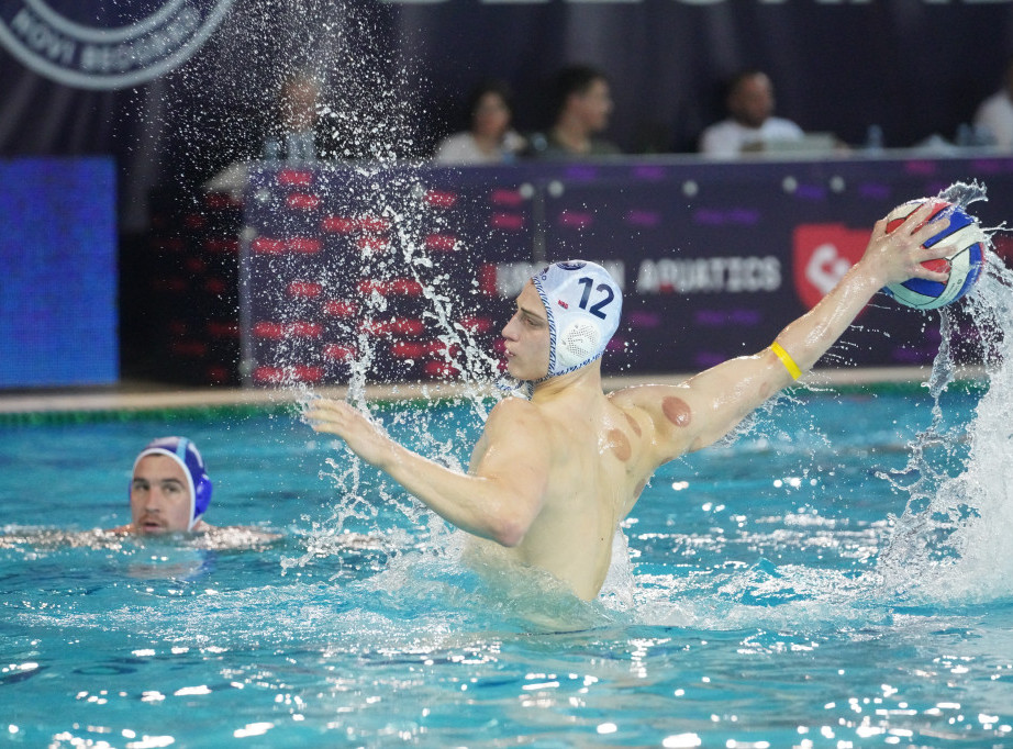 Vaterpolisti Novog Beograda rutinski pobedili Šabac i poveli 1:0 u polufinalu plej-ofa