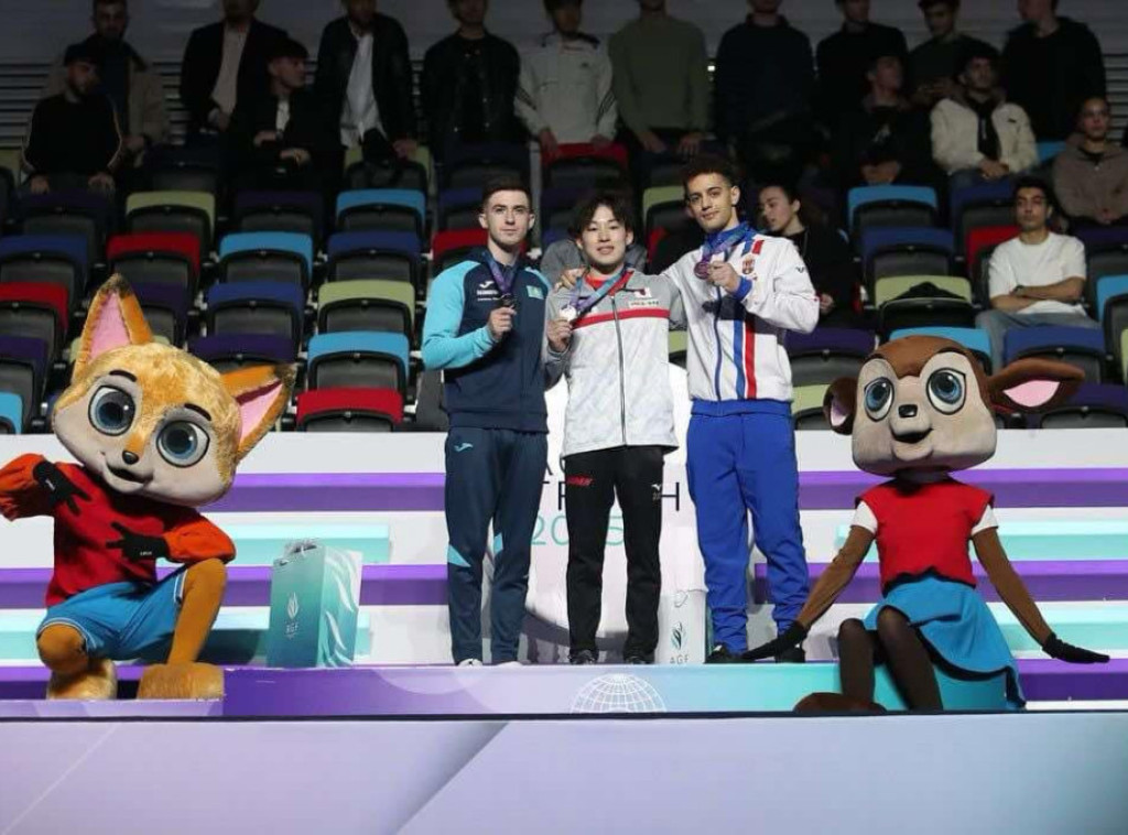 Srpski gimnastičar Petar Vefić osvojio bronzu na Svetskom kupu u Azerbejdžanu