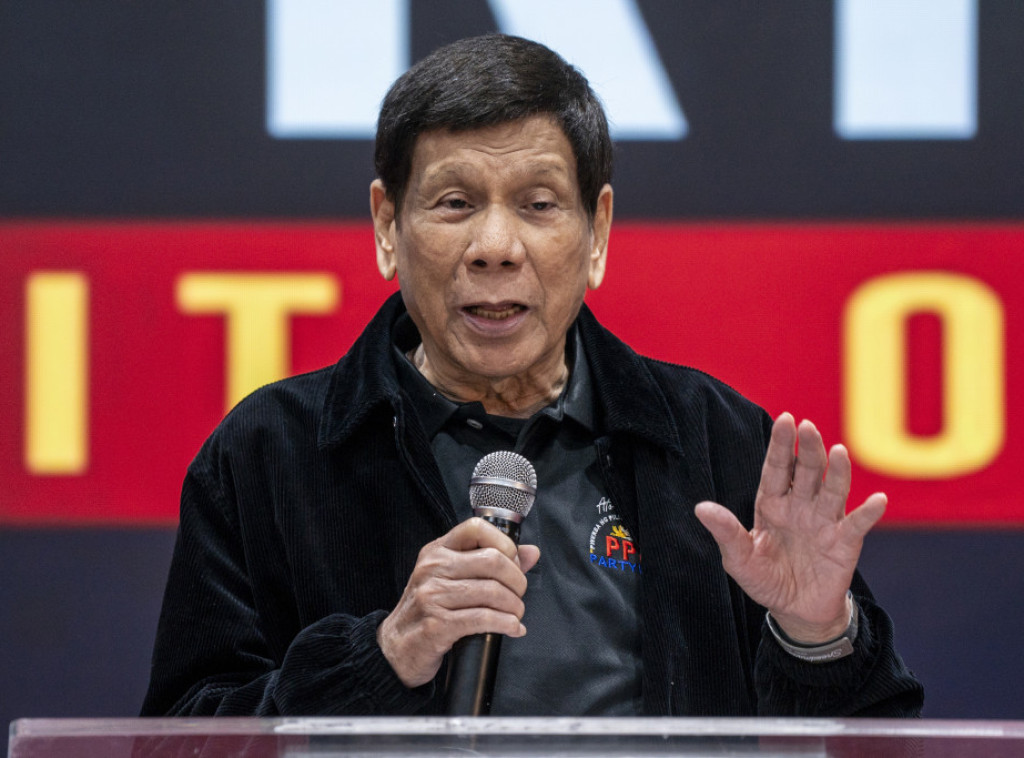 Bivši predsednik Filipina Rodrigo Duterte: Možda neću moći da izbegnem hapšenje