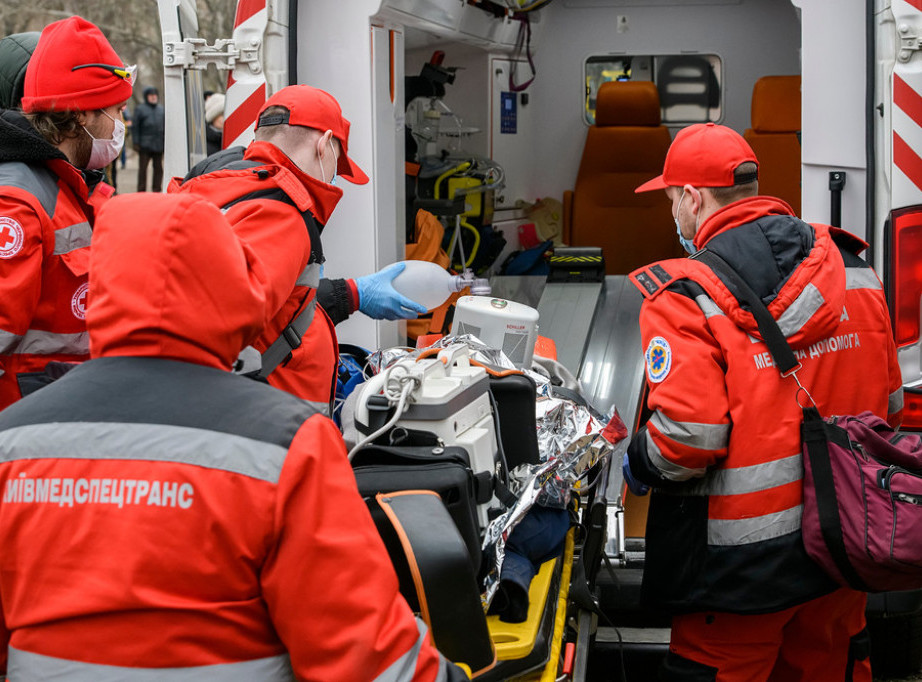 Odesa: Nekoliko vojnika povređeno u napadu na vojni Odsek za mobilizaciju