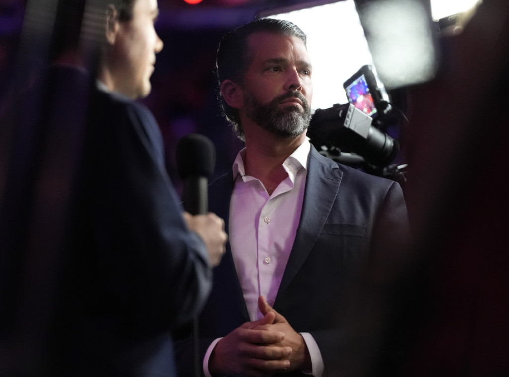 Sin američkog predsednika Donald Tramp Mlađi doputovao u Beograd