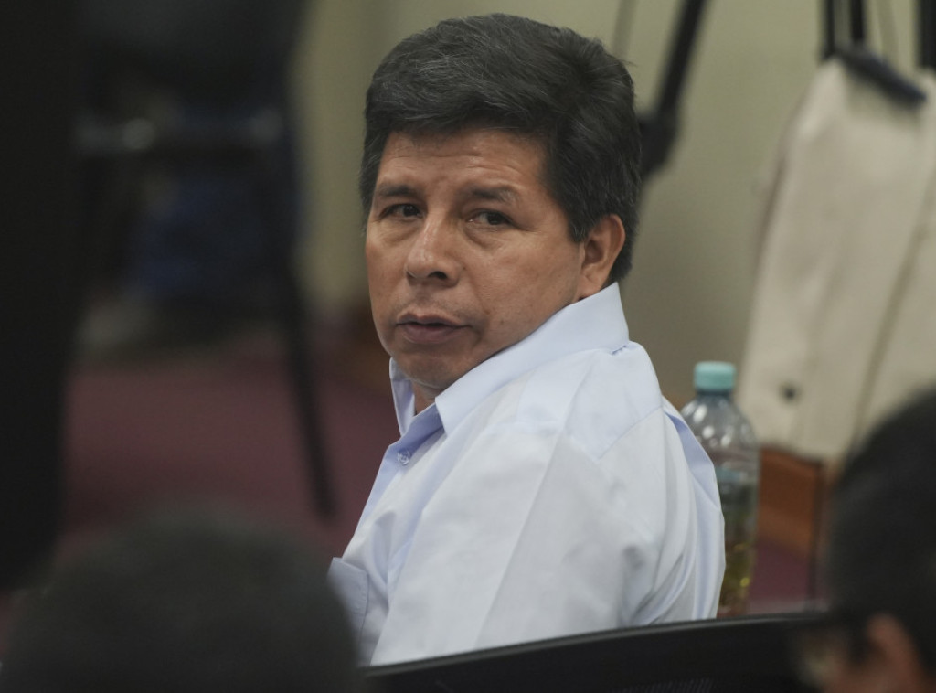 Pokrenute disciplinske mere protiv zatvorenog bivšeg lidera Perua zbog štrajka glađu