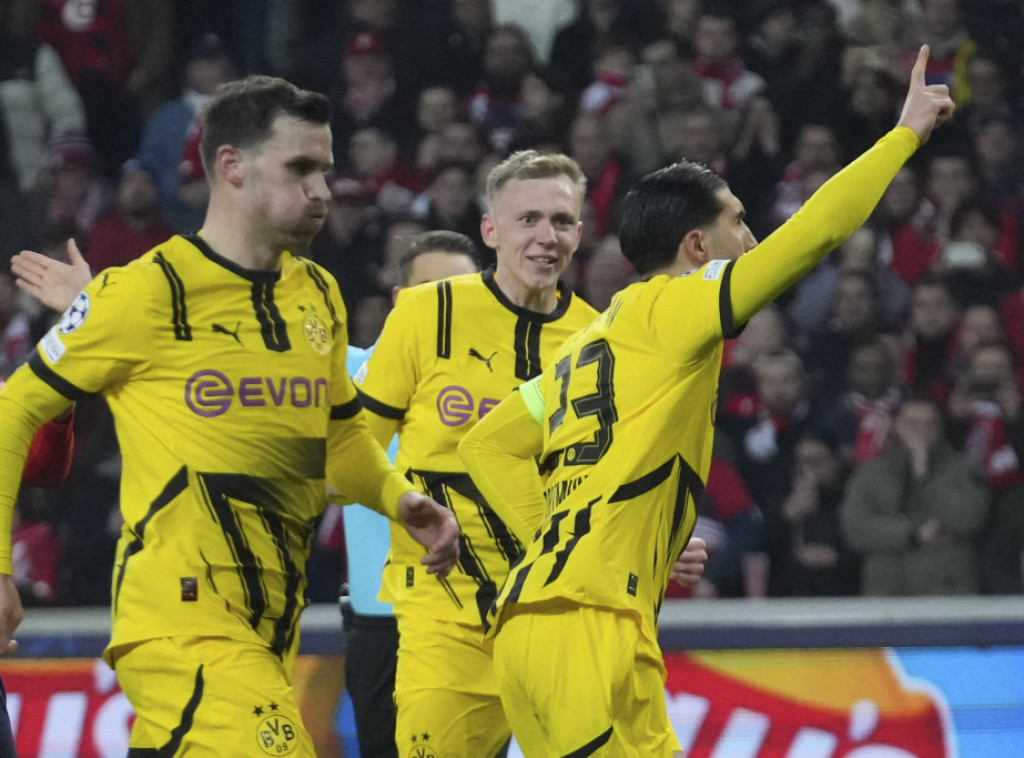 Fudbaleri Borusije kao gosti pobedili Lil i plasirali se u četvrtfinale Lige šampiona