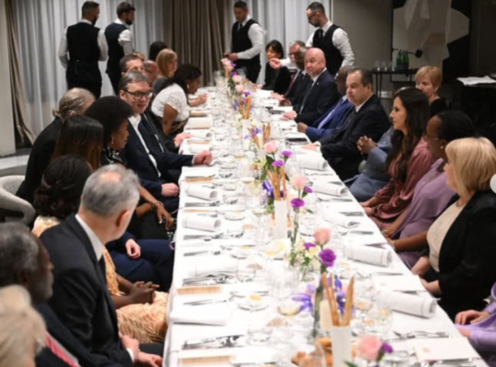 Aleksandar Vučić priredio večeru za predsednika Republike Burundi