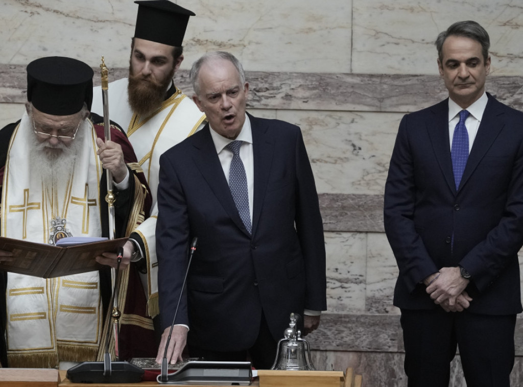 Konstantinos Tasulas položio zakletvu kao predsednik Grčke