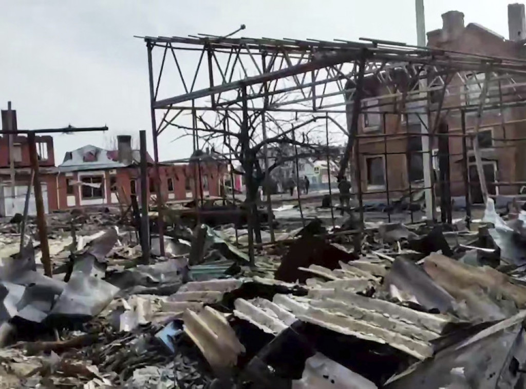 Ministarstvo Rusije prikazalo snimke uništavanja ukrajinskih snaga u Kurskoj oblasti