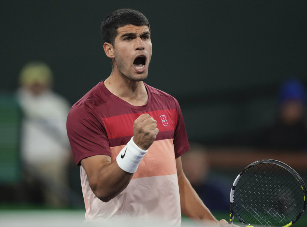 U polufinale mastersa u Indijan Velsu plasirali se Alkaraz, Medvedev, Drejper i Rune