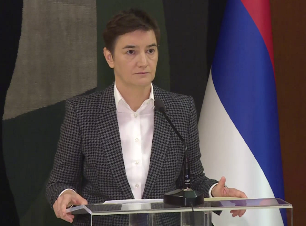 Brnabić: Tužilaštvo i svi nadležni organi će reagovati na pretnje vojnim pučem