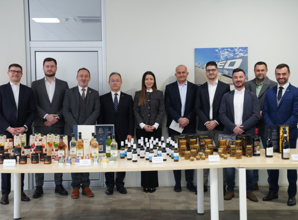 Ministarka privrede Mesarović ispratila prvi kontejner srpskih proizvoda u Kinu