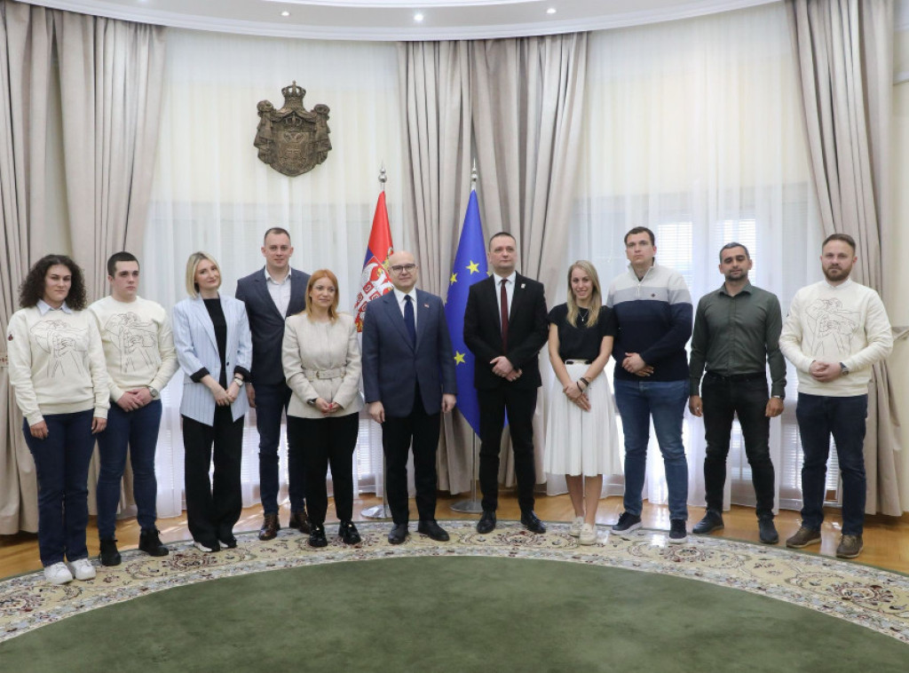 Vučević sa predstavnicima Fondacije ''Svetozar Miletić''