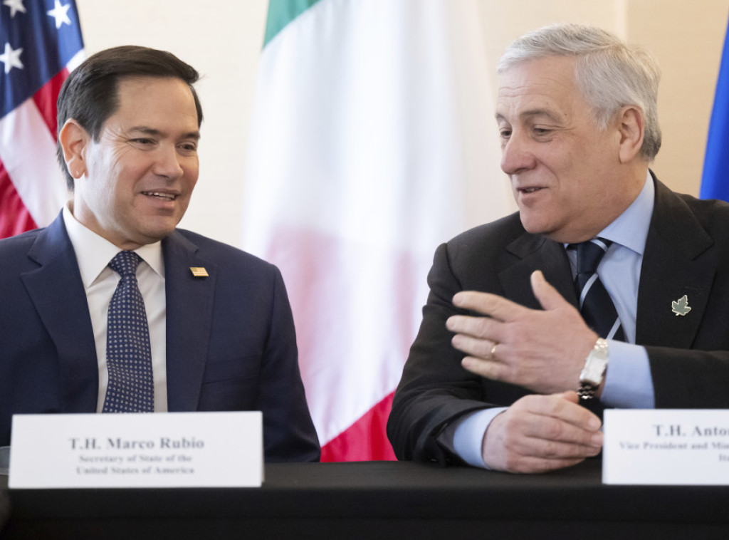 Rubio i Tajani razgovarali o Ukrajini i saradnji SAD i Italije