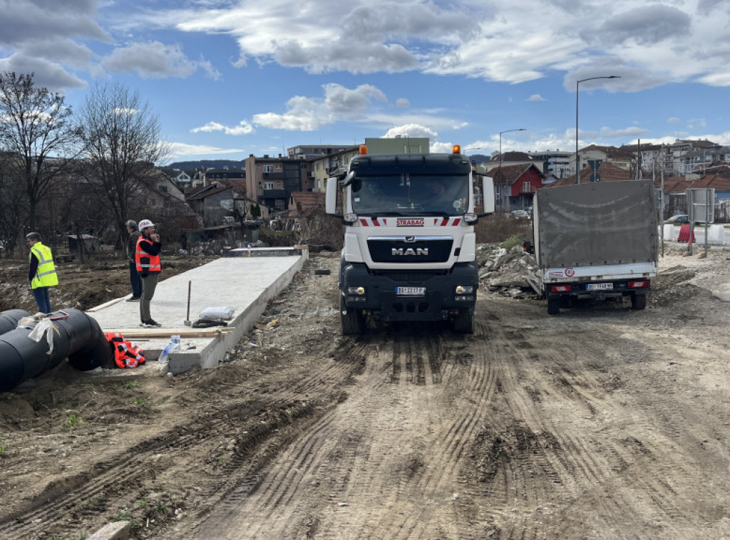 Čačak: Počela izgradnja mosta preko Lozničke reke