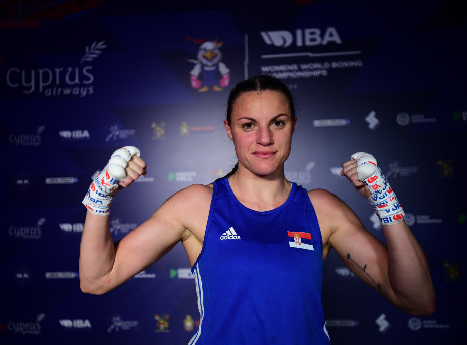 Srpska bokserka Anđela Branković u finalu Svetskog prvenstva u Nišu
